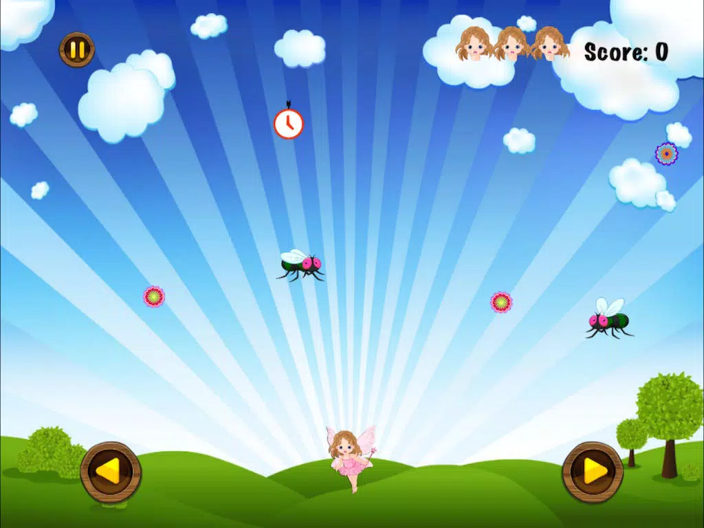 Capturas de tela do A Fairy Treasure Collection FREE - Pixie Sprite Jumping Game iPad 