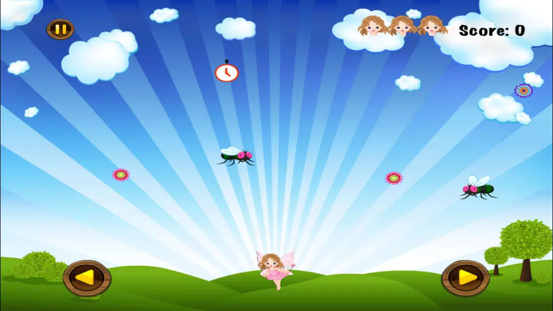 Capturas de tela do A Fairy Treasure Collection FREE - Pixie Sprite Jumping Game