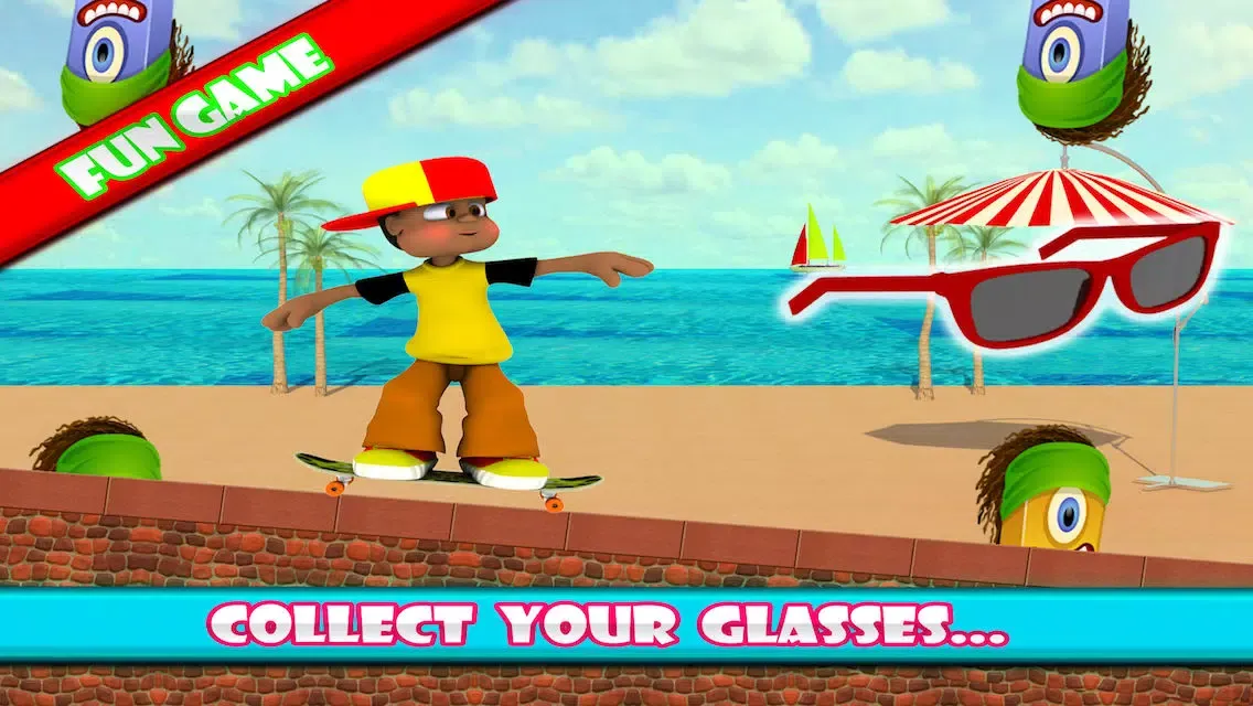 Screenshot di The Hipster Subway Skater Surfers