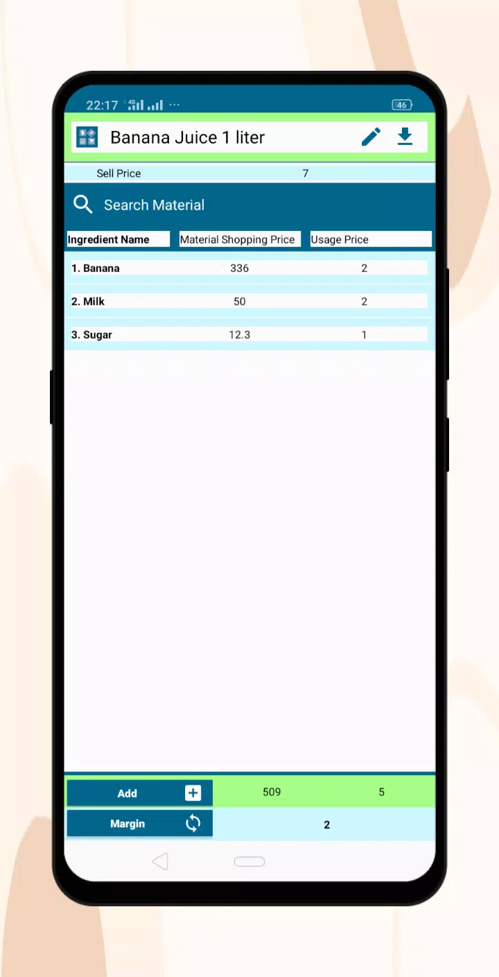 Business Capital Calculator Screenshots