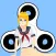 Riddle fidget spinner