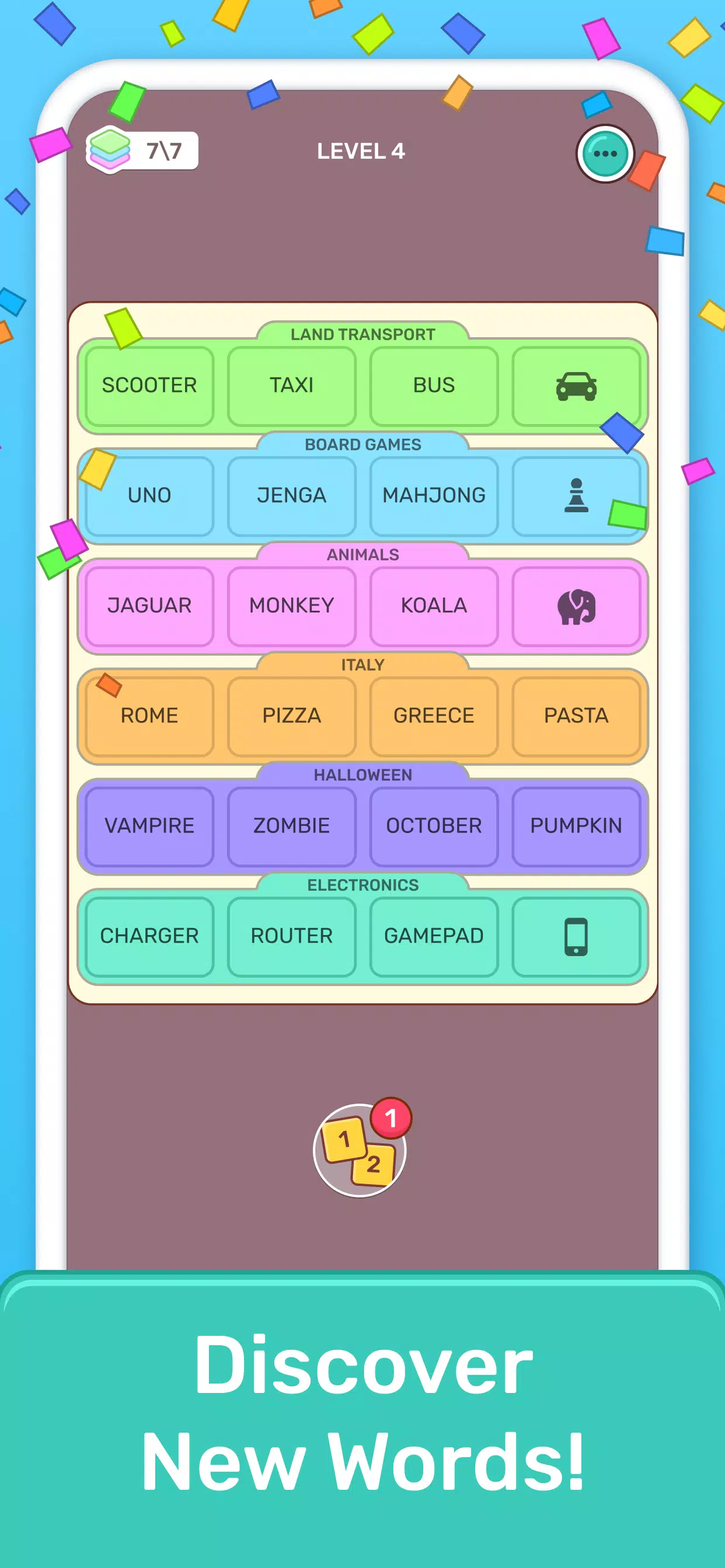 Connect Word Screenshots