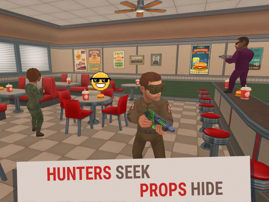 Capturas de tela do Hide Online - Hunters vs Props iPad 