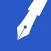 Blue Sketch - Handwritten note