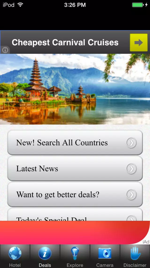 Bali Hotels Discount Booking Screenshots