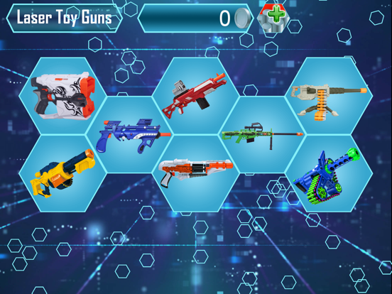 Capturas de tela do Laser Toy Guns iPad 