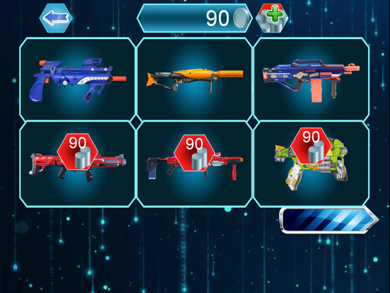 Capturas de tela do Laser Toy Guns iPad 