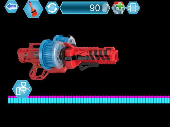Capturas de tela do Laser Toy Guns iPad 