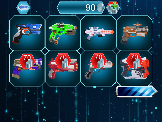 Capturas de tela do Laser Toy Guns iPad 