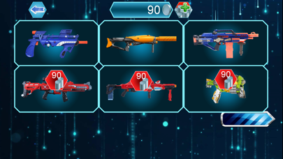 Capturas de tela do Laser Toy Guns