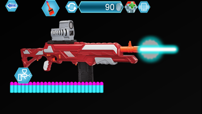 Capturas de tela do Laser Toy Guns