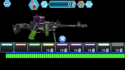 Capturas de tela do Laser Toy Guns