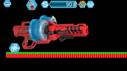 Capturas de tela do Laser Toy Guns