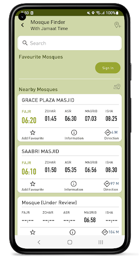 Prayer Times - Mosque Finder Screenshots
