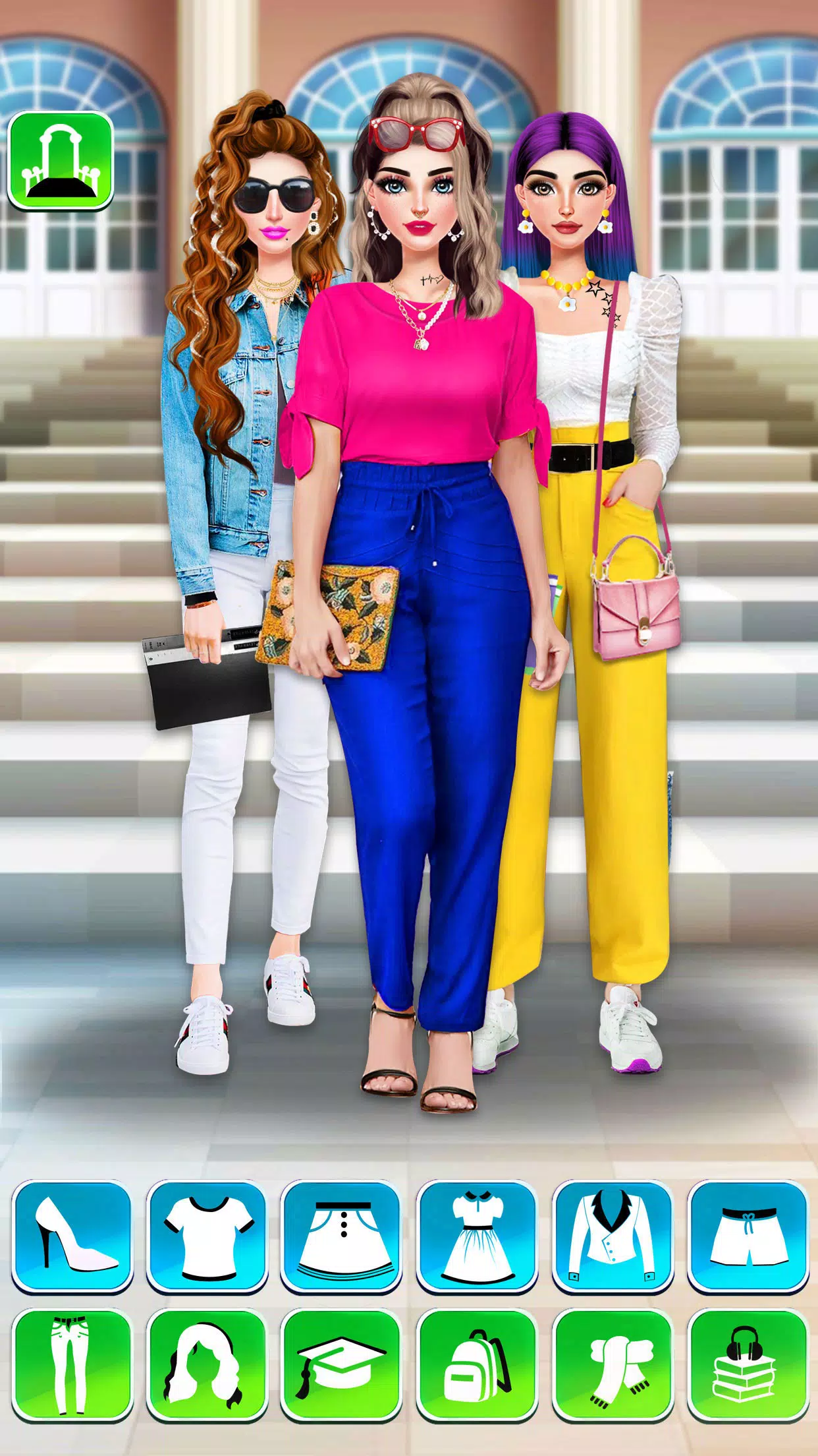 College Girls Fashion Dress Up Screenshots