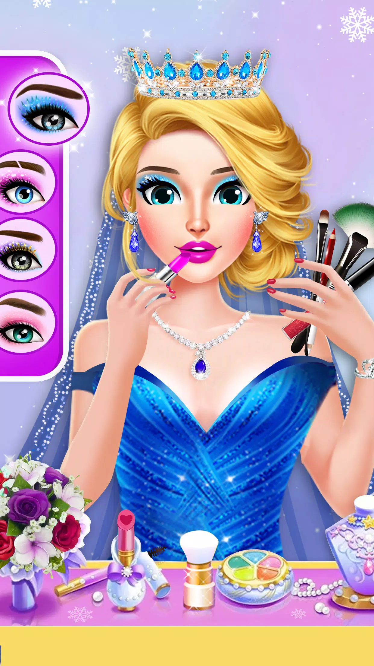 Ice Princess Wedding Dress Up Screenshots