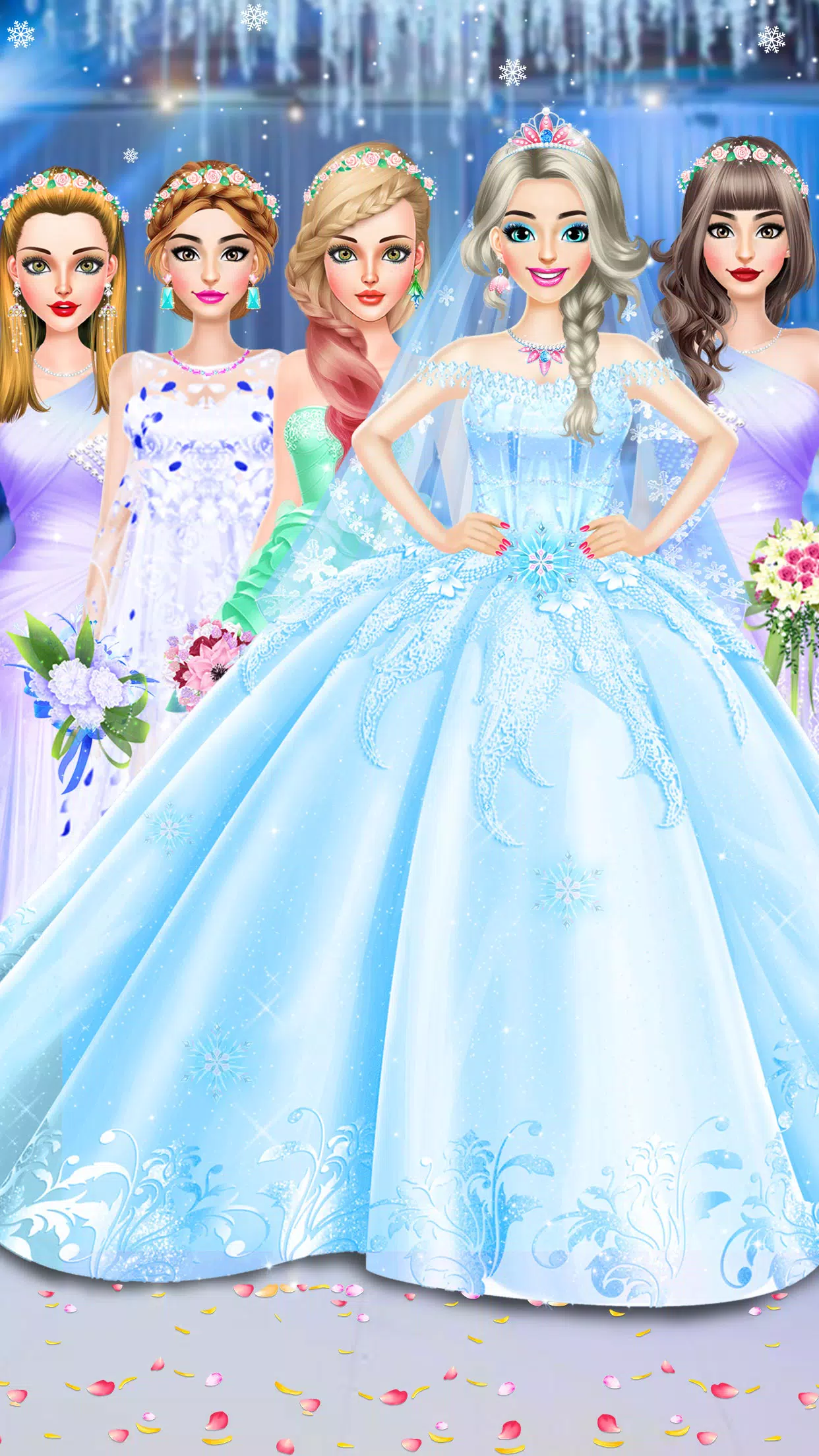 Ice Princess Wedding Dress Up Screenshots