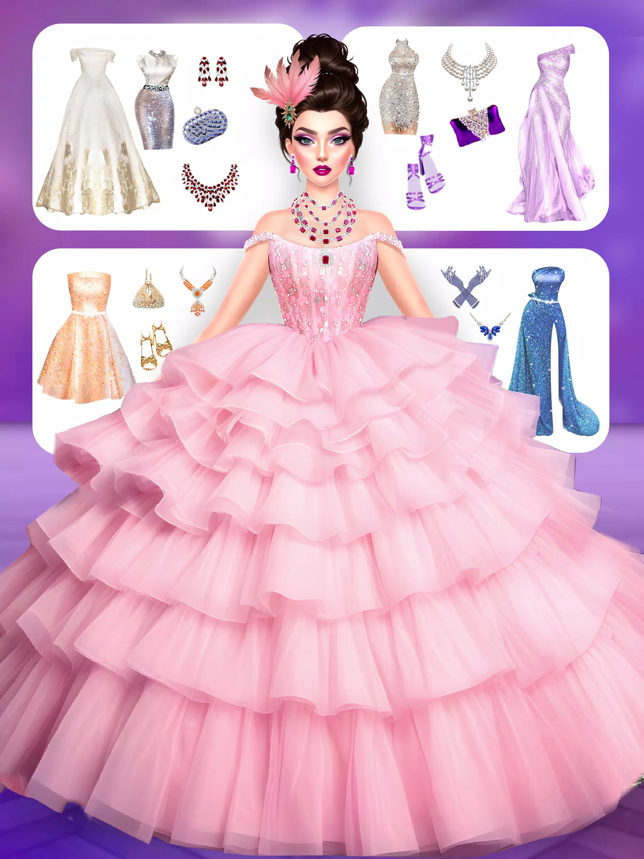 Ice Princess Wedding Dress Up Screenshots