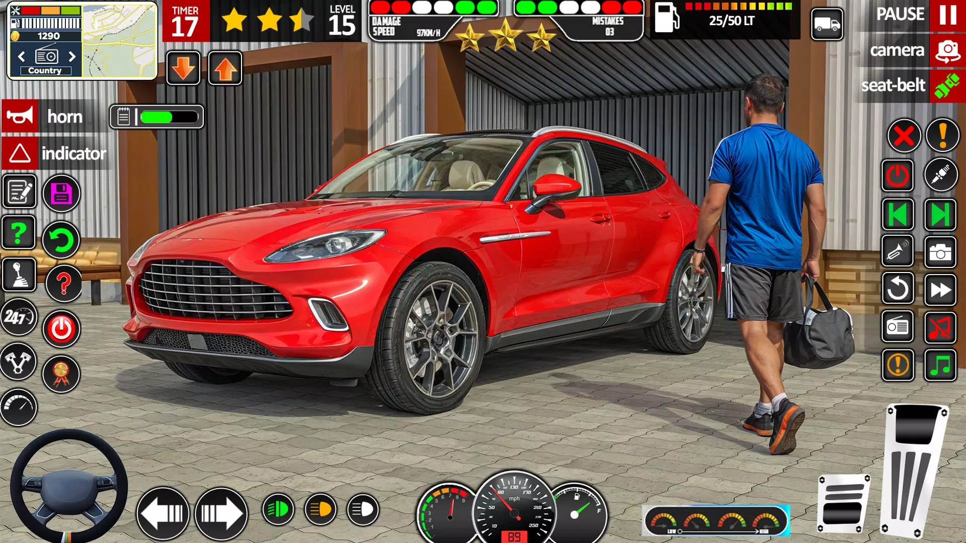Real Car Parking Hard Car Game Screenshots