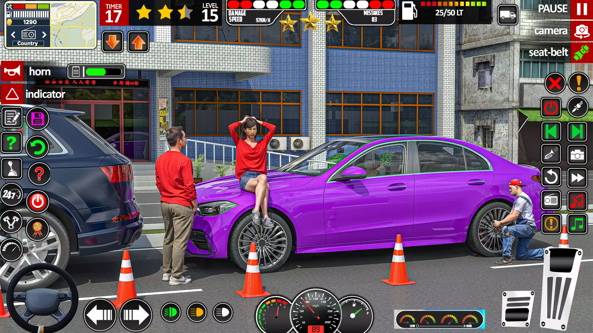 Real Car Parking Hard Car Game Screenshots