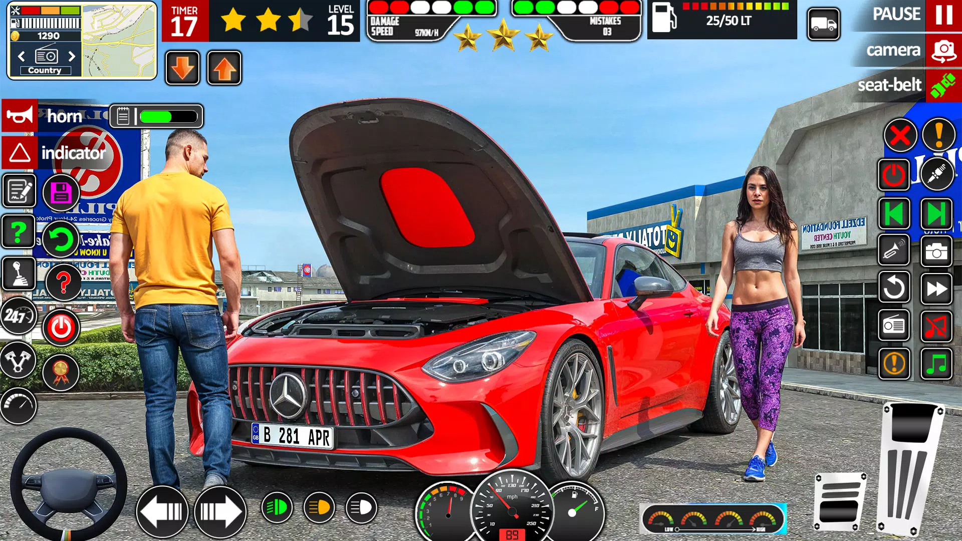 Real Car Parking Hard Car Game Screenshots