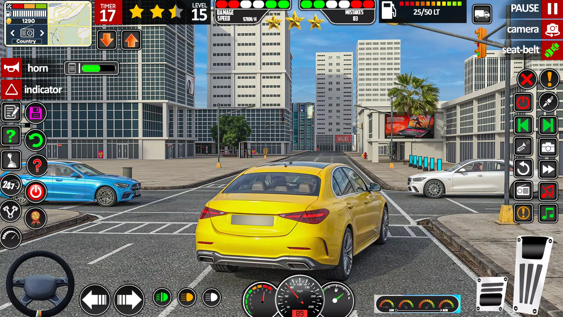 Real Car Parking Hard Car Game Screenshots