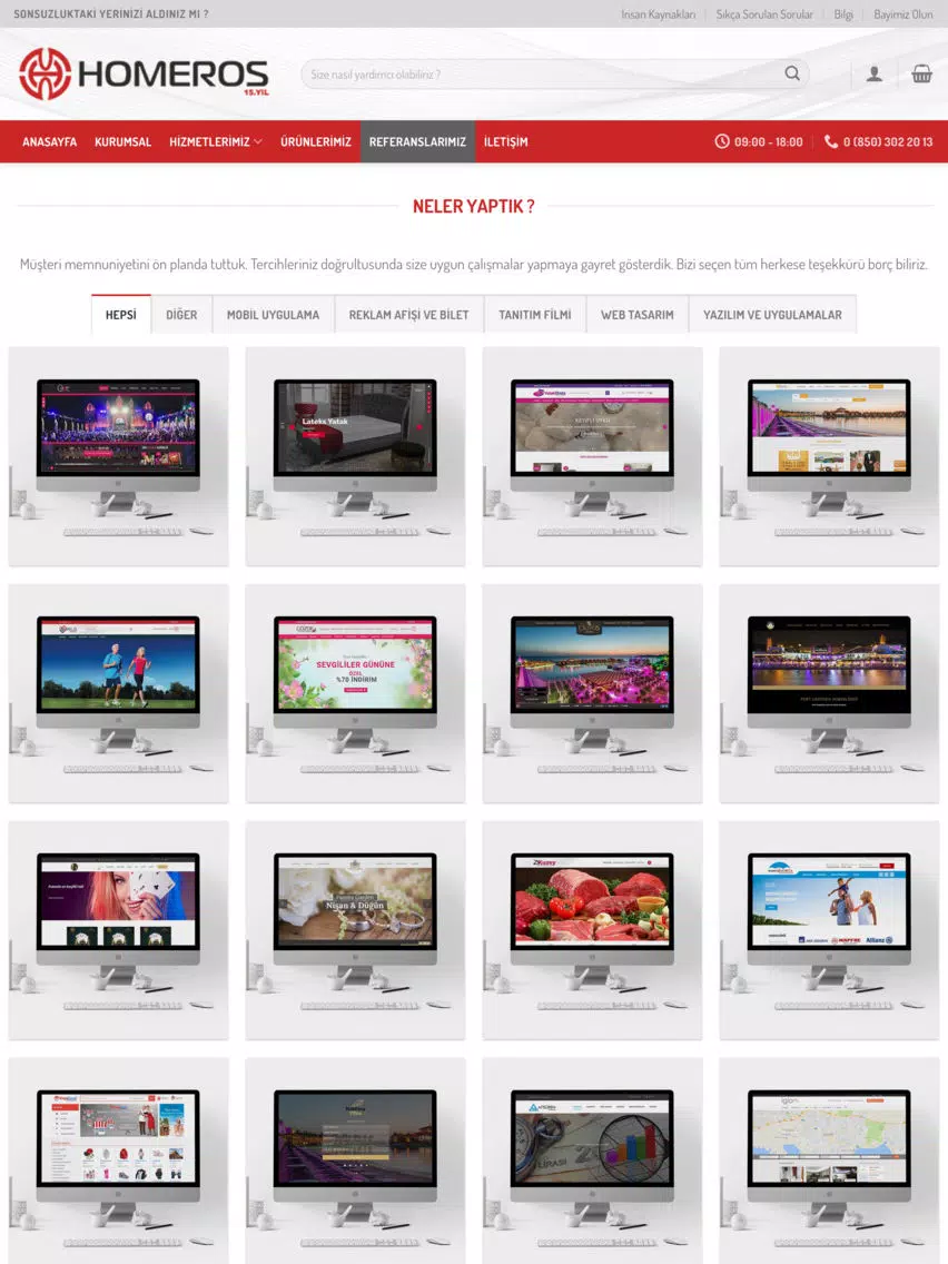Homeros Bilişim iPad Screenshots