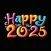Happy New Year 2025 - WSticker