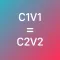 C1V1=C2V2