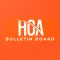HOA Bulletin Board