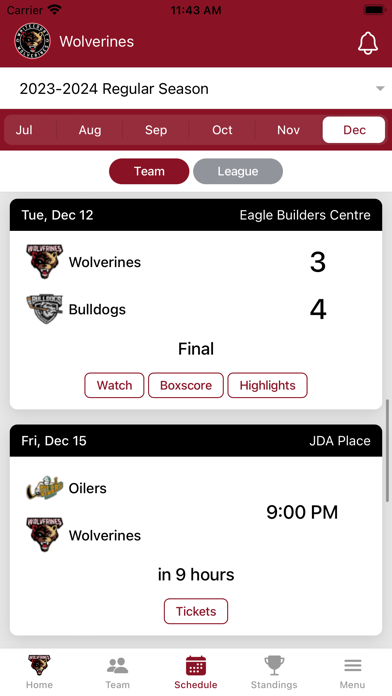 Whitecourt Wolverines应用截图