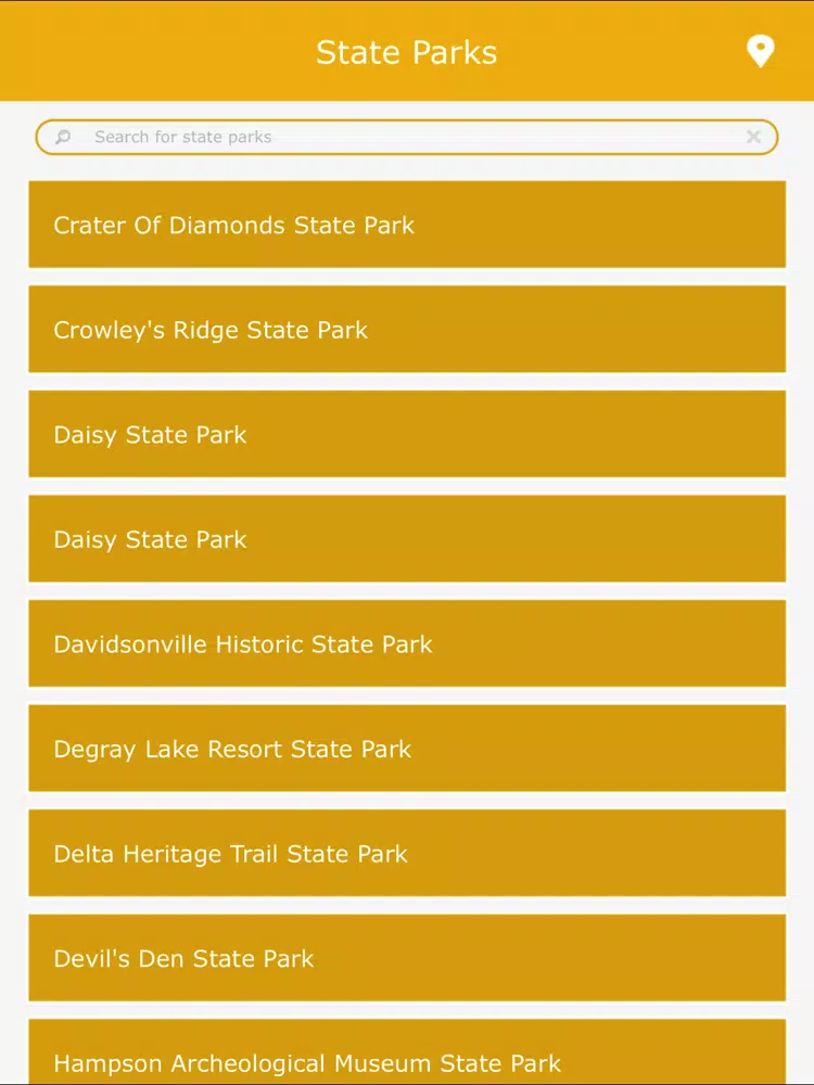 Arkansas Best State Parks iPad Screenshots