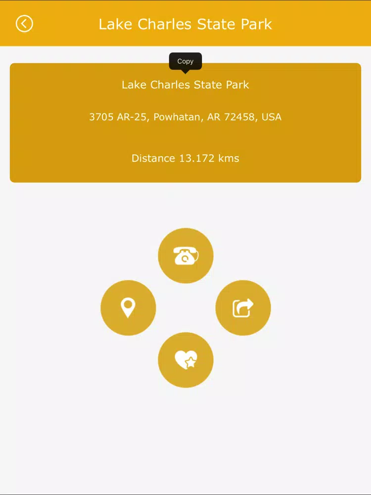 Arkansas Best State Parks iPad Screenshots