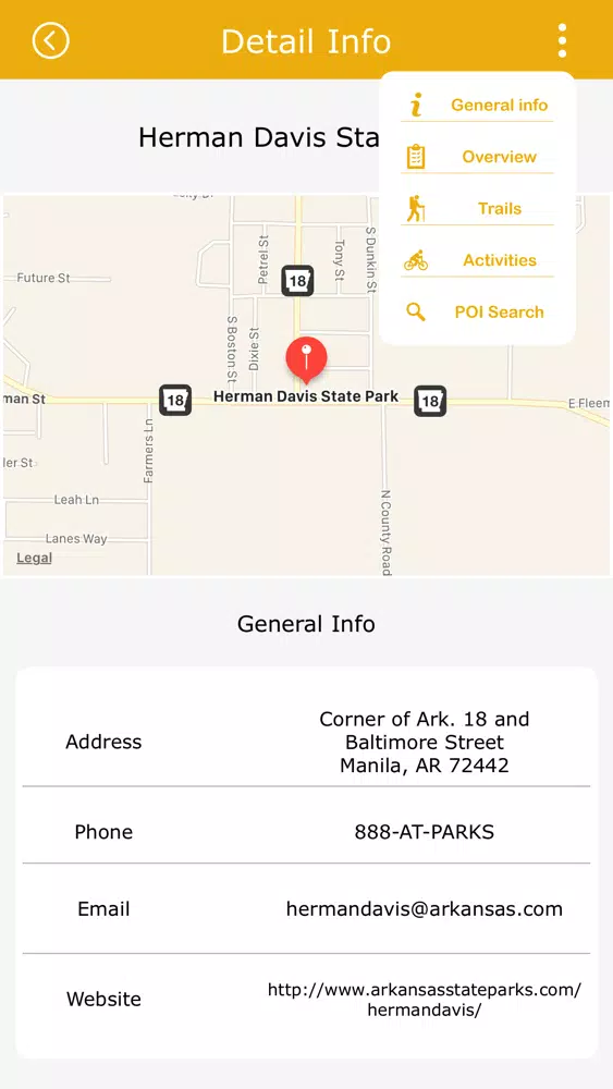 Arkansas Best State Parks Screenshots