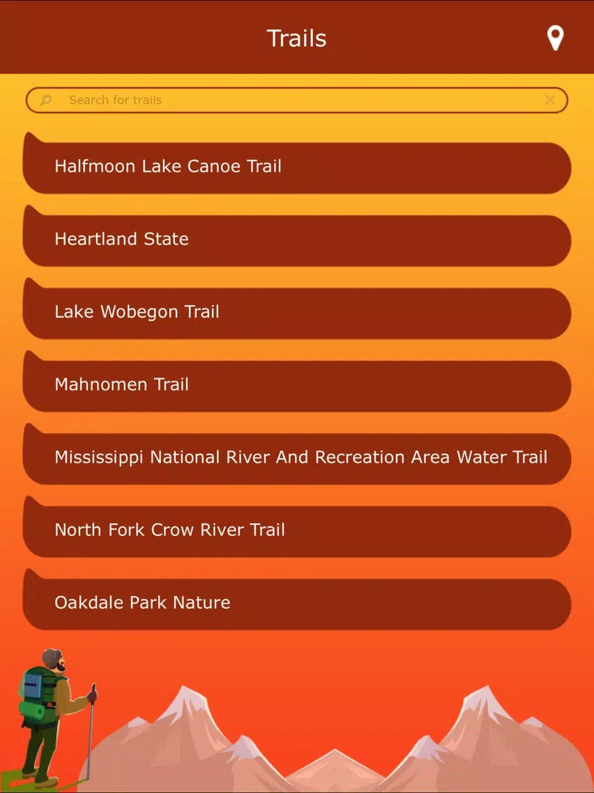 Minnesota Hiking Trails iPad Screenshots