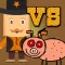 Cowboys VS Zombie Pigs