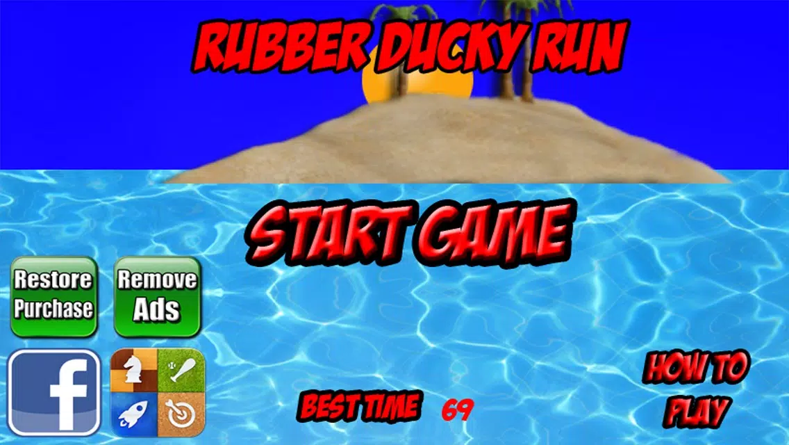 Ảnh chụp màn hình của Rubber Ducky Run