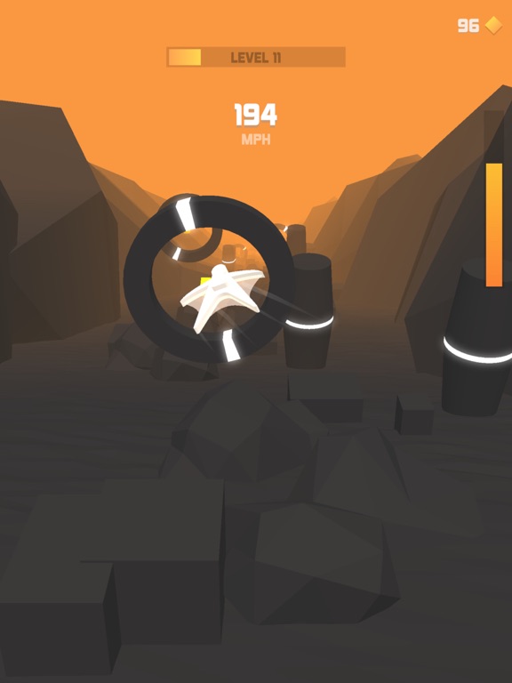 Wingsuit Fall iPad  Screenshots