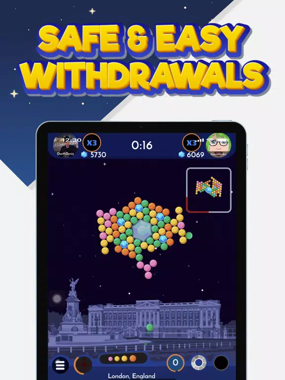 BubbleD Duel:Earn Cash Rewards iPad  Screenshots