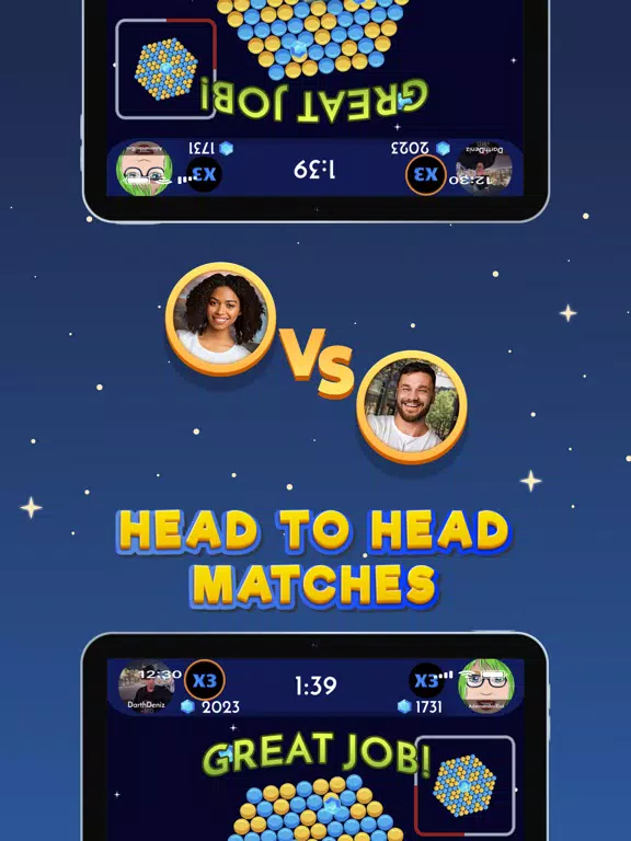 BubbleD Duel:Earn Cash Rewards iPad  Screenshots