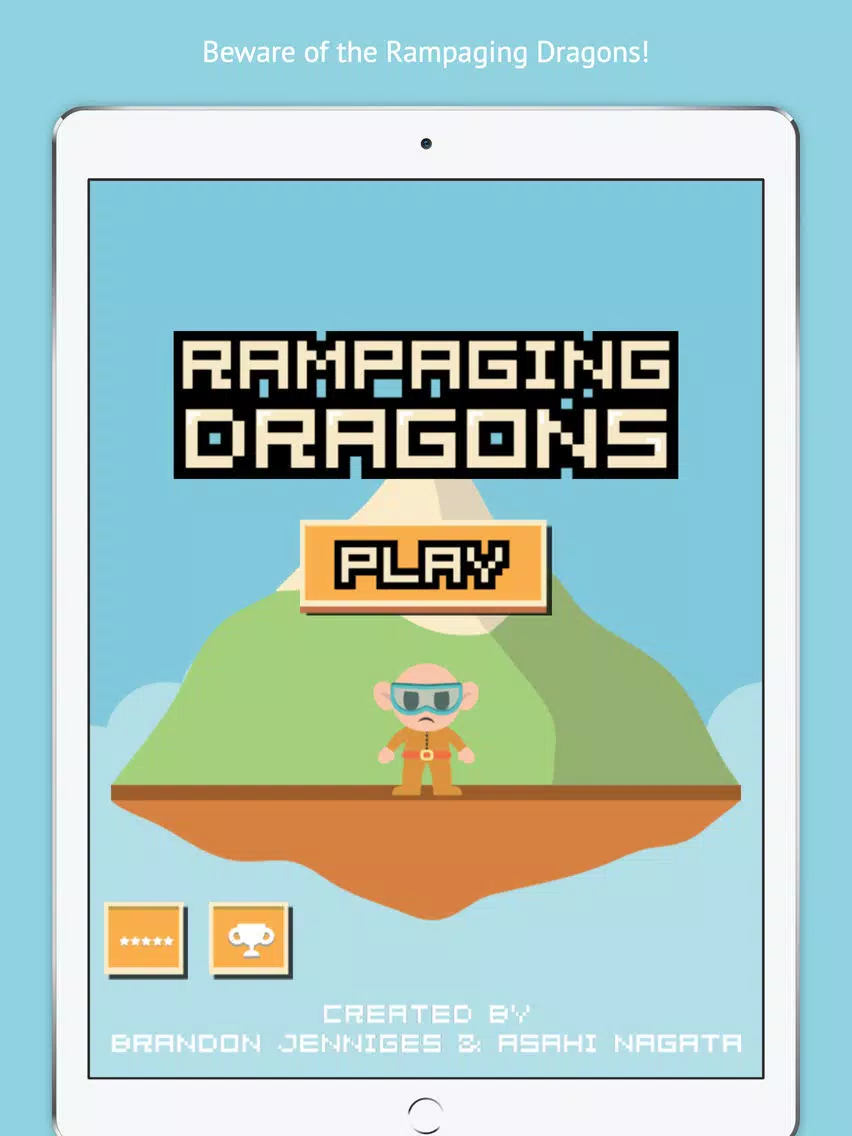 ภาพหน้าจอของ Rampaging Dragons iPad 