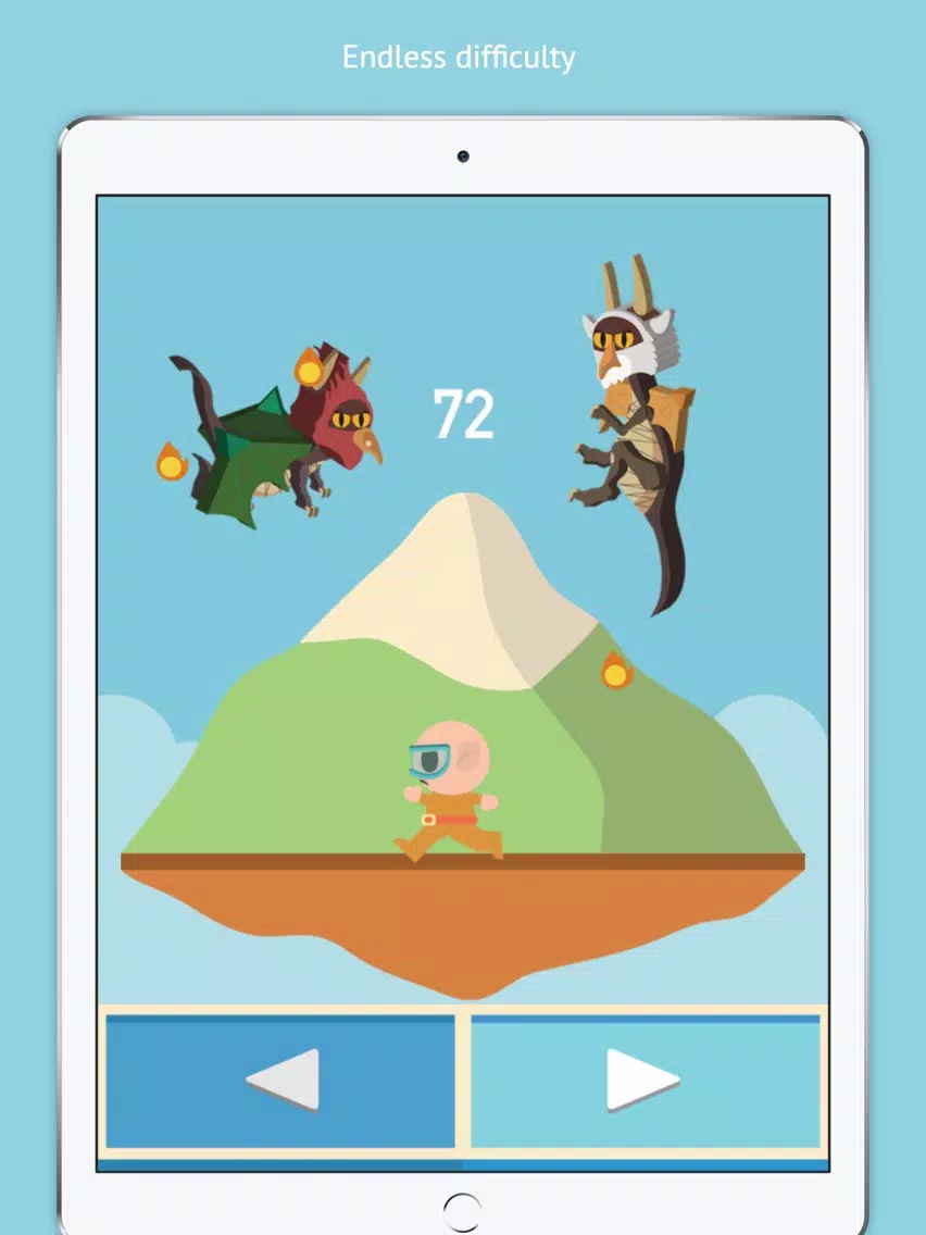 ภาพหน้าจอของ Rampaging Dragons iPad 