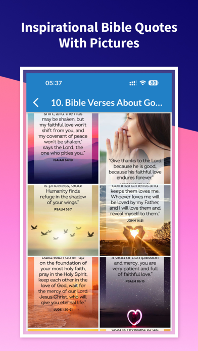 Holy Bible NIV - Audio & Verse应用截图