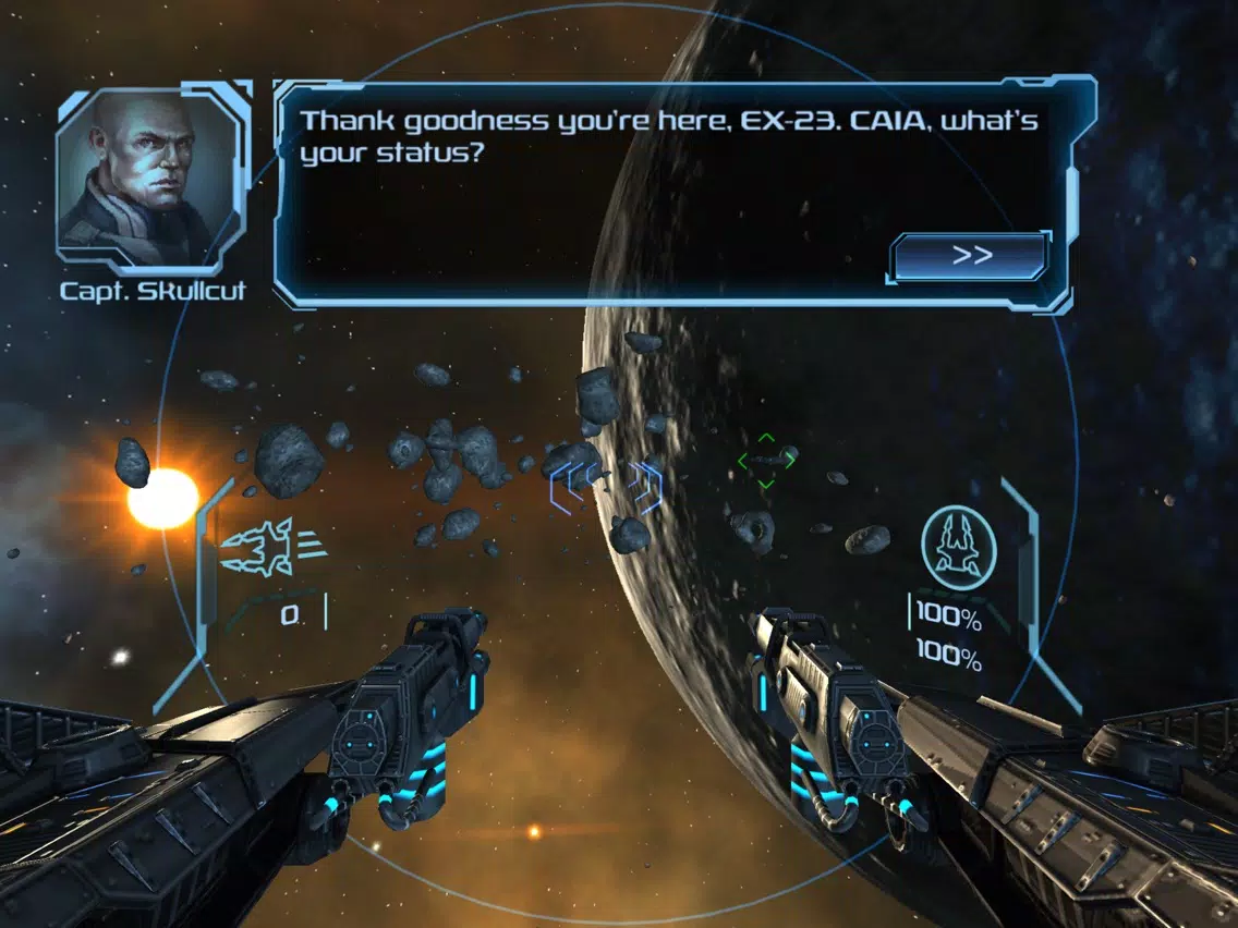 Capturas de pantalla de Project Charon: Space Fighter iPad 