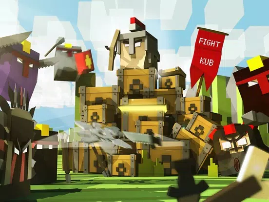 Fight Kub : multiplayer PvP arena online iPad  Screenshots