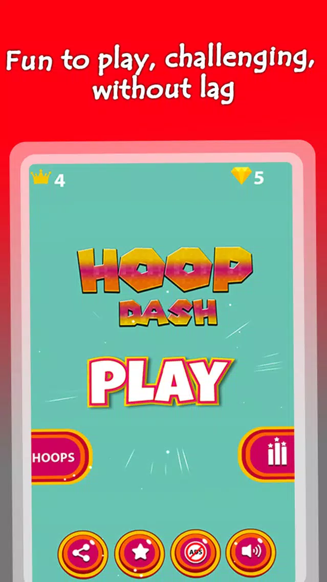 ภาพหน้าจอของ Hoop Line