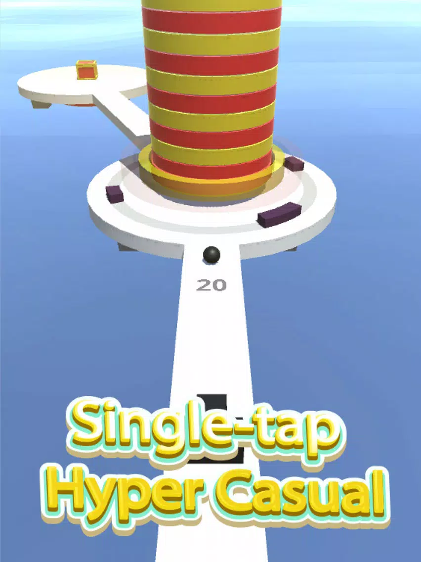 Hoop Smash: Helix Tower iPad Screenshots