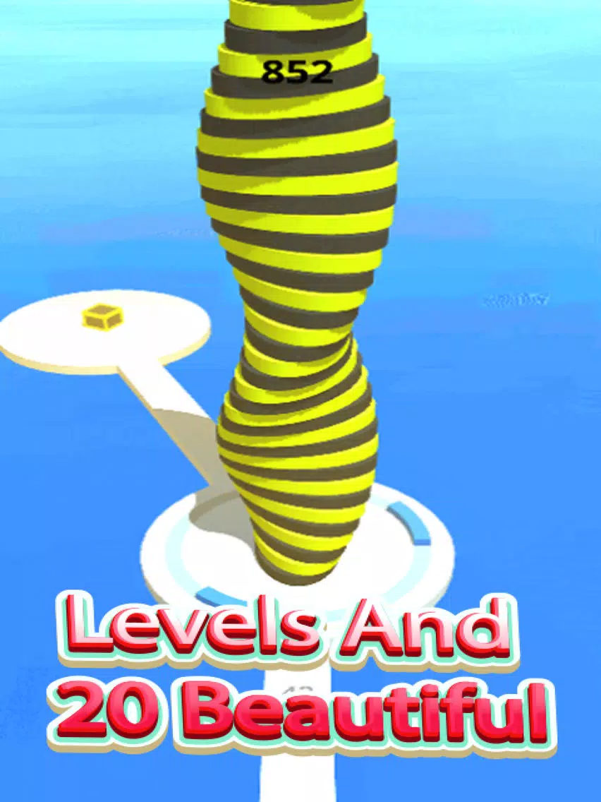 Hoop Smash: Helix Tower iPad Screenshots