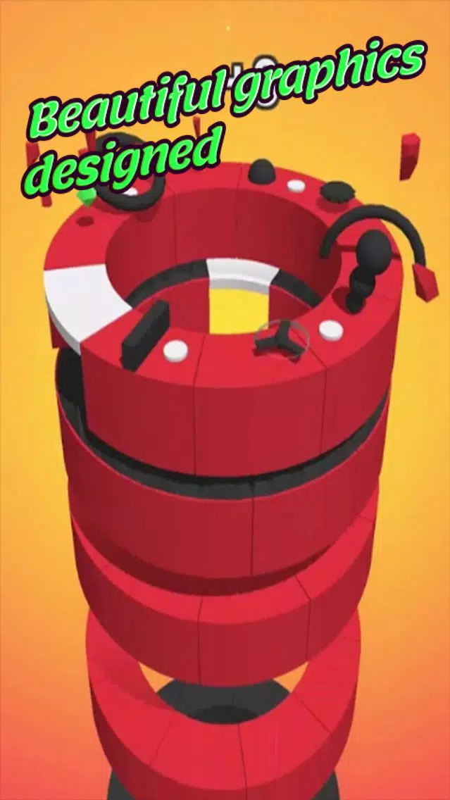 Hoop Smash: Fire Balls Jump Screenshots
