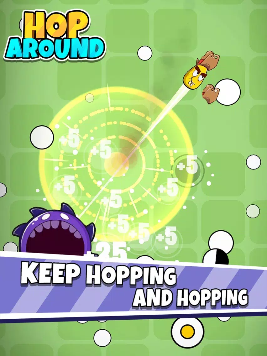 Capturas de pantalla de Hop Around！Don't Hit Black iPad 
